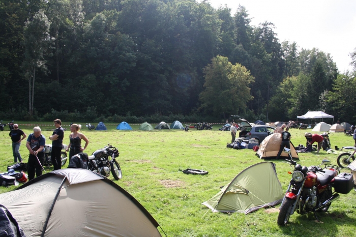 Glemseck 101 cafe racer 2014 motorcycle touring holiday -